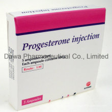 Behandlung von Amenorrhoe 50mg / 2ml Progesteron Injektion